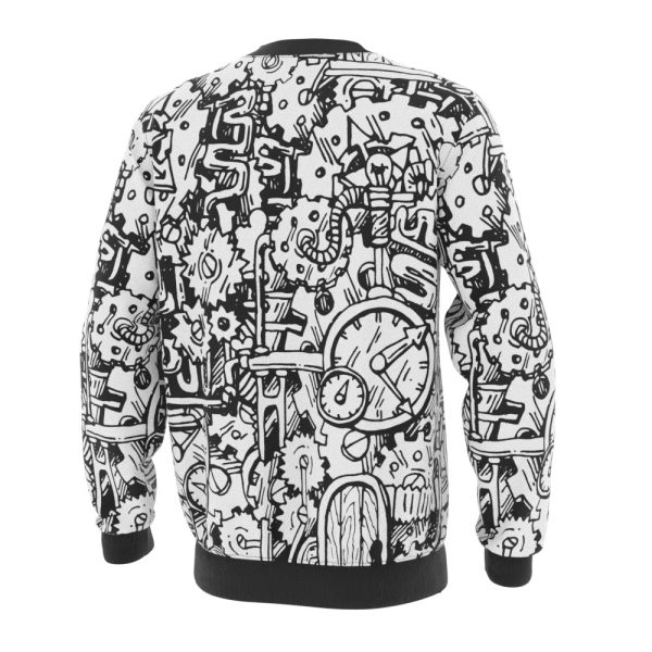 Steampunk Sweatshirt For Sale - Image 2