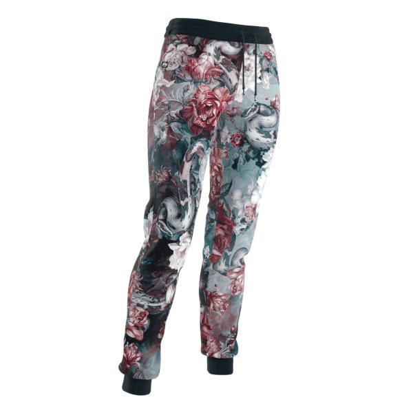 Skull Serpent Serenade V5 Women Sweatpants Fashion - Image 3