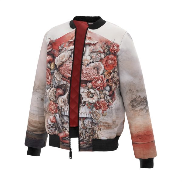 Bloom of Mortality Bomber Jacket Online Sale - Image 3