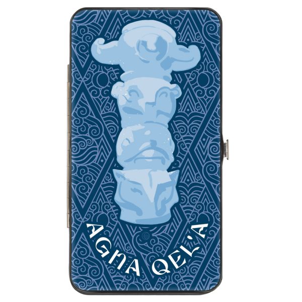 Hinged Wallet - Avatar Last Airbender AGNA QEL A WATER TRIBE Blues Fashion